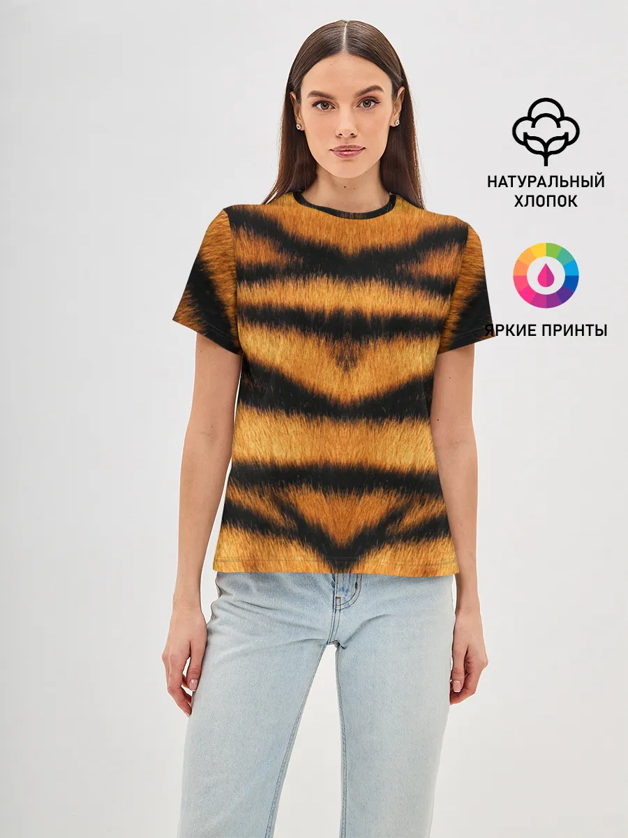 Женская базовая футболка / Tiger Wool