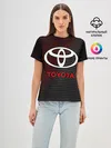 Женская базовая футболка / TOYOTA / ТОЙОТА