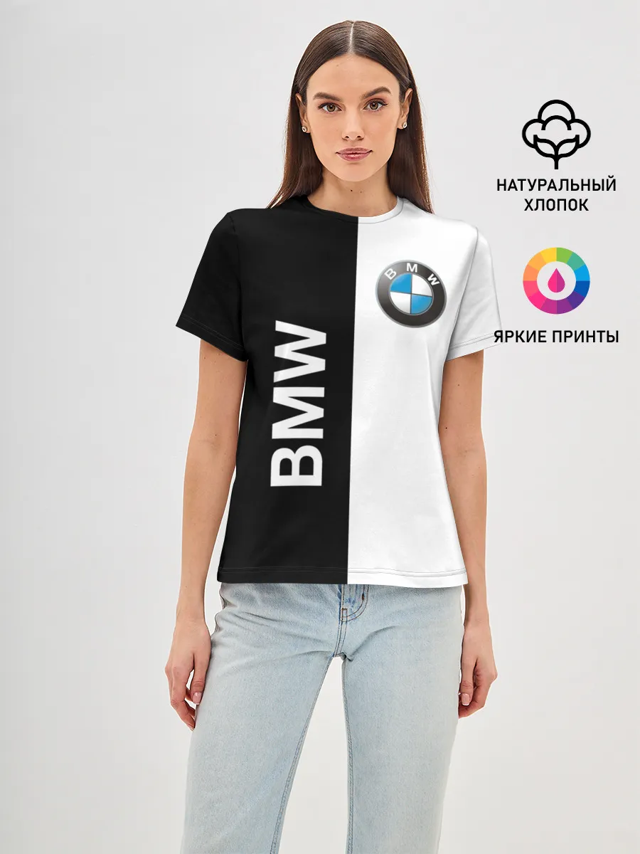 Женская базовая футболка / BMW