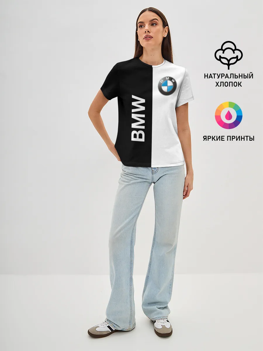 Женская базовая футболка / BMW