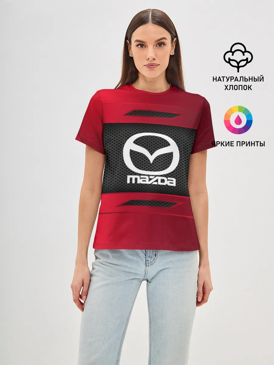 Женская базовая футболка / MAZDA SPORT