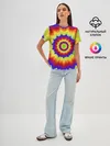 Женская базовая футболка / Tie-Dye