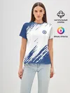 Женская базовая футболка / CHELSEA UNIFORM | ФОРМА ЧЕЛСИ