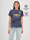 Женская базовая футболка / Manchester United away 18-19