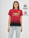 Женская базовая футболка / Rashford home 18-19