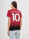 Женская базовая футболка / Rashford home 18-19