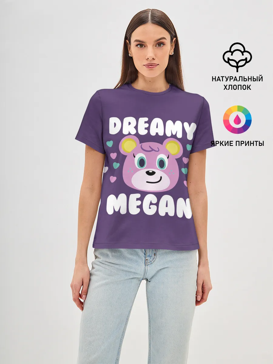 Женская базовая футболка / Dreamy Megan