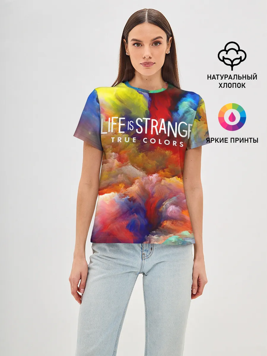 Женская базовая футболка / Life is Strange True Colors