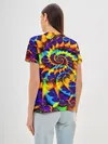 Женская базовая футболка / TIE-DYE COLOR