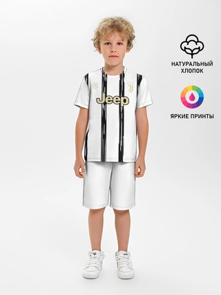 Детская пижама с шортами / Juventus | Home Authentic style (2021/22)