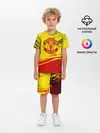 Детская пижама с шортами / Manchester United Футбольный клуб.