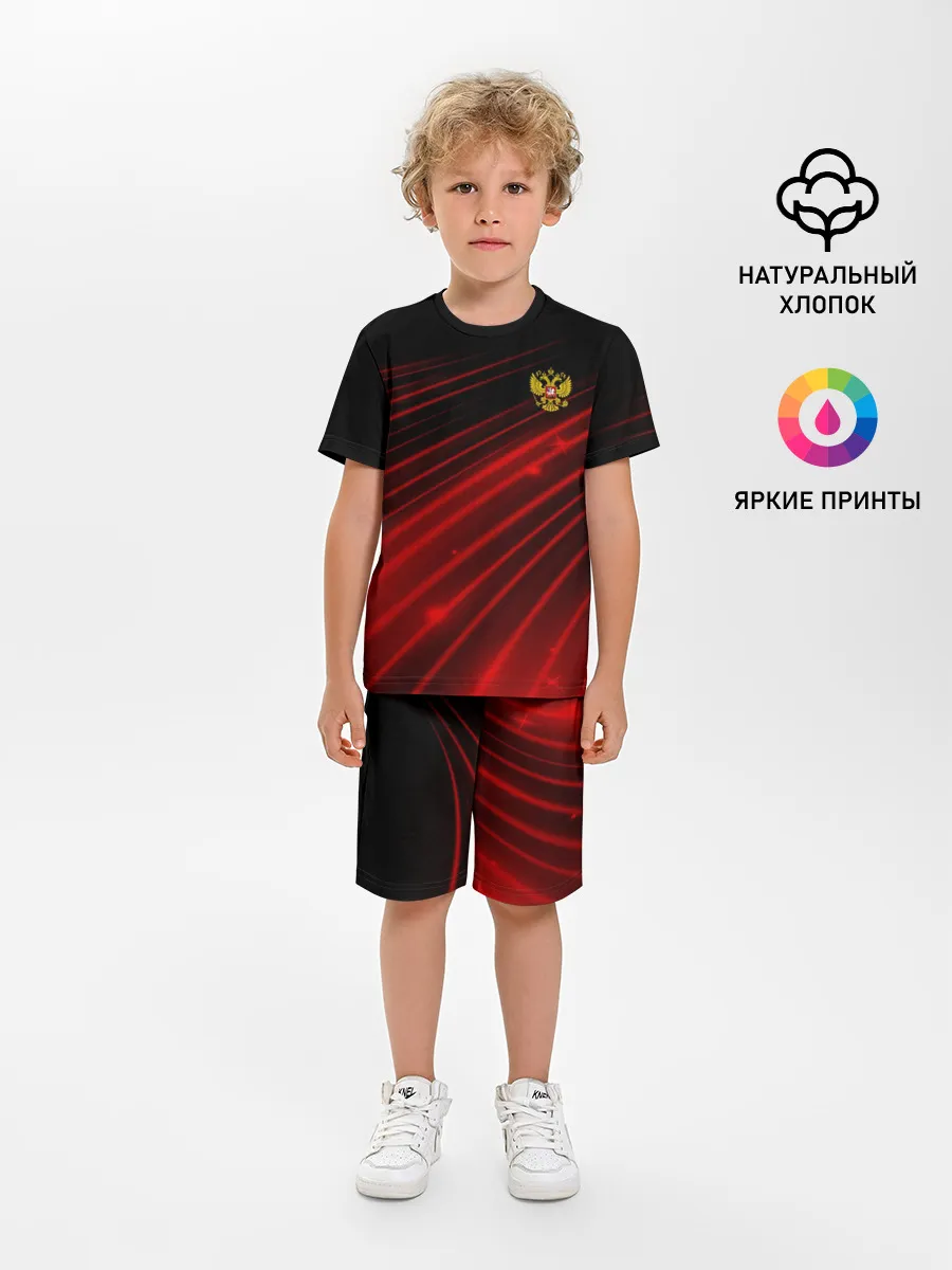 Детская пижама с шортами / Russia Sport 2018 uniform