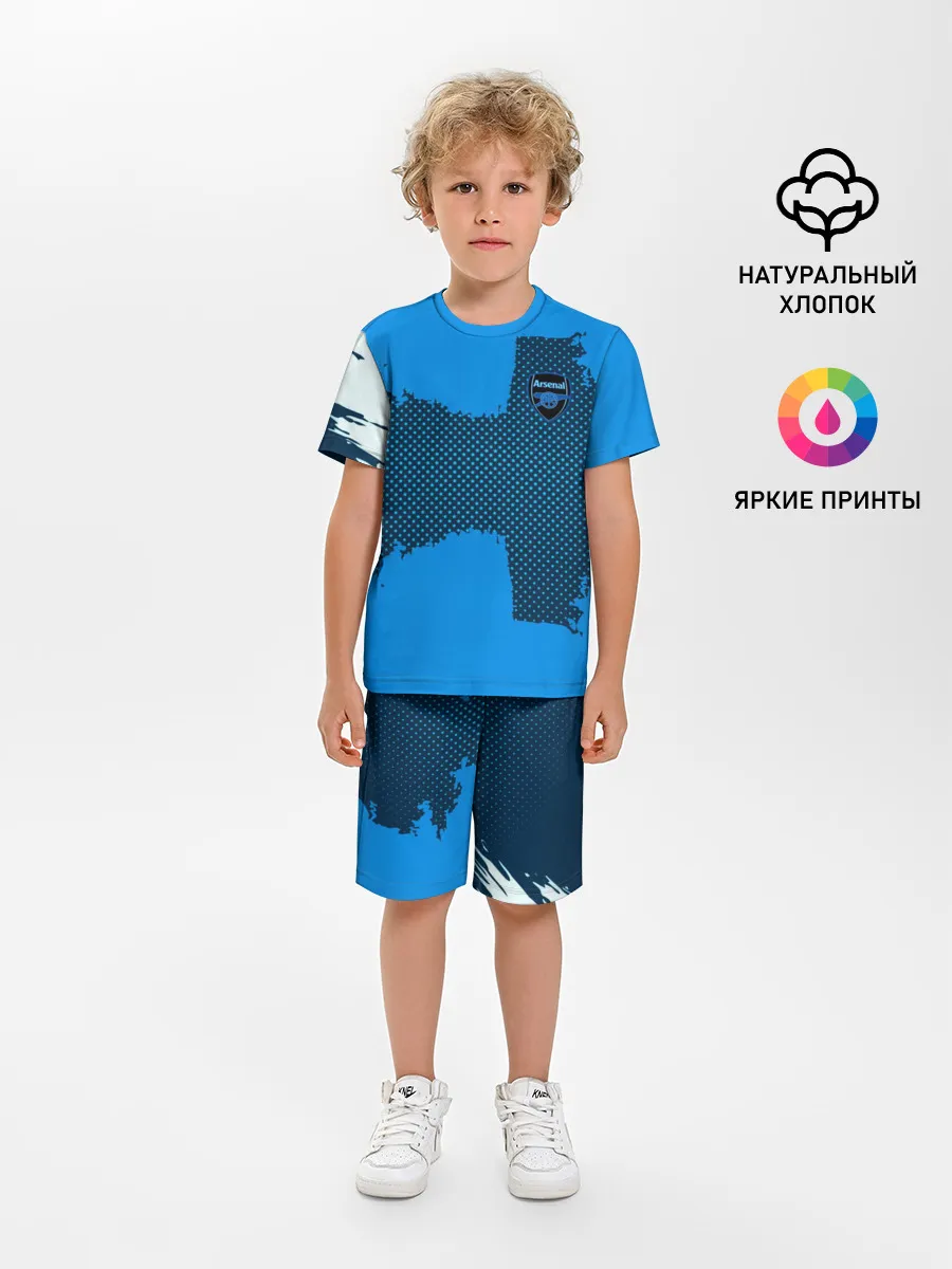 Детская пижама с шортами / ARSENAL SPORT BLUE