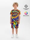 Детская пижама с шортами / TIE-DYE COLOR