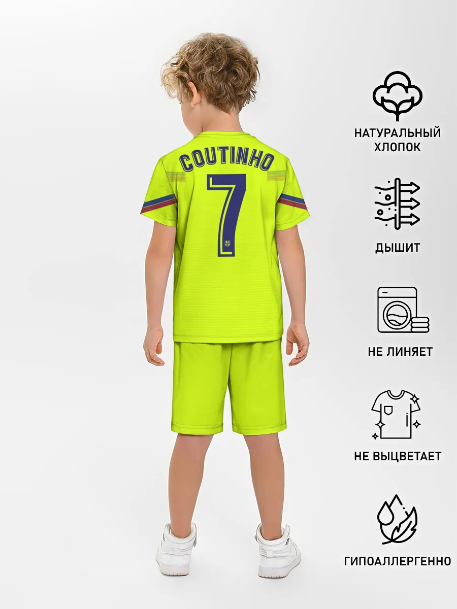 Детская пижама с шортами / Coutinho away 18-19