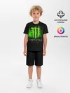 Детская пижама с шортами / MONSTER ENERGY NEON | НЕОН