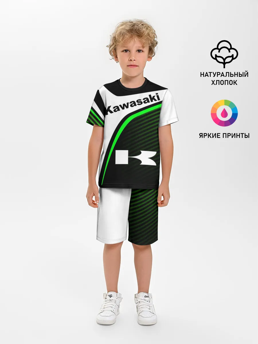 Детская пижама с шортами / KAWASAKI / КАВАСАКИ / SPORT