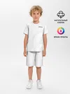 Детская пижама с шортами / PSG | Core Big Logo White (New 2022/23)