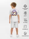 Детская пижама с шортами / James 18-19 third LA Lakers