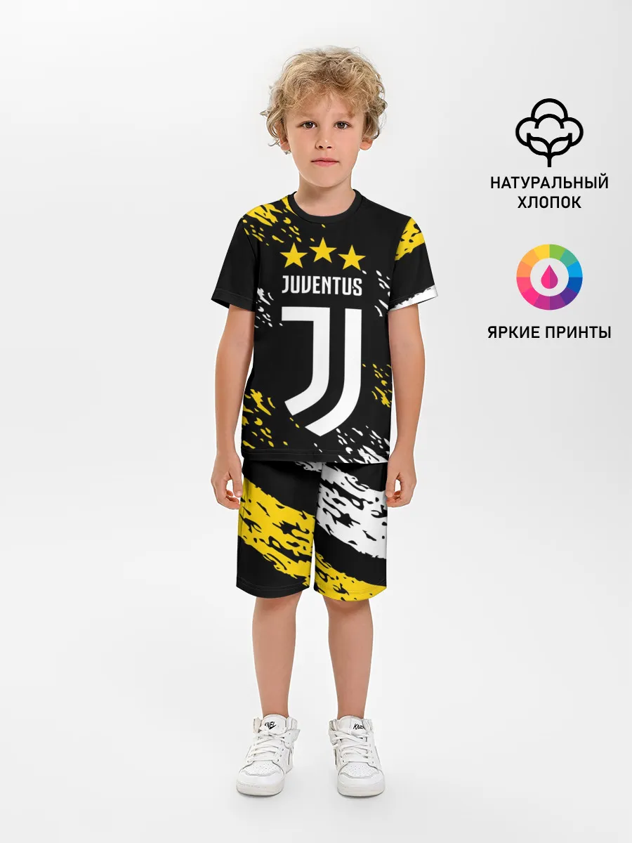 Детская пижама с шортами / JUVENTUS / ЮВЕНТУС / КРАСКА