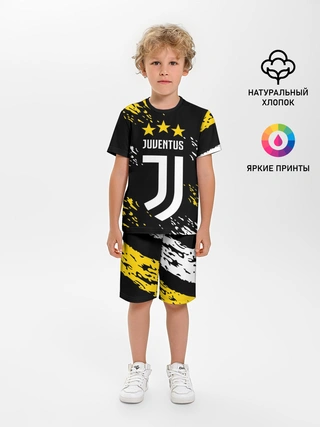 Детская пижама с шортами / JUVENTUS / ЮВЕНТУС / КРАСКА