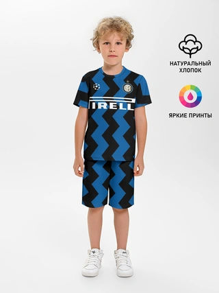 Детская пижама с шортами / Inter | Home Jersey (2021/22)