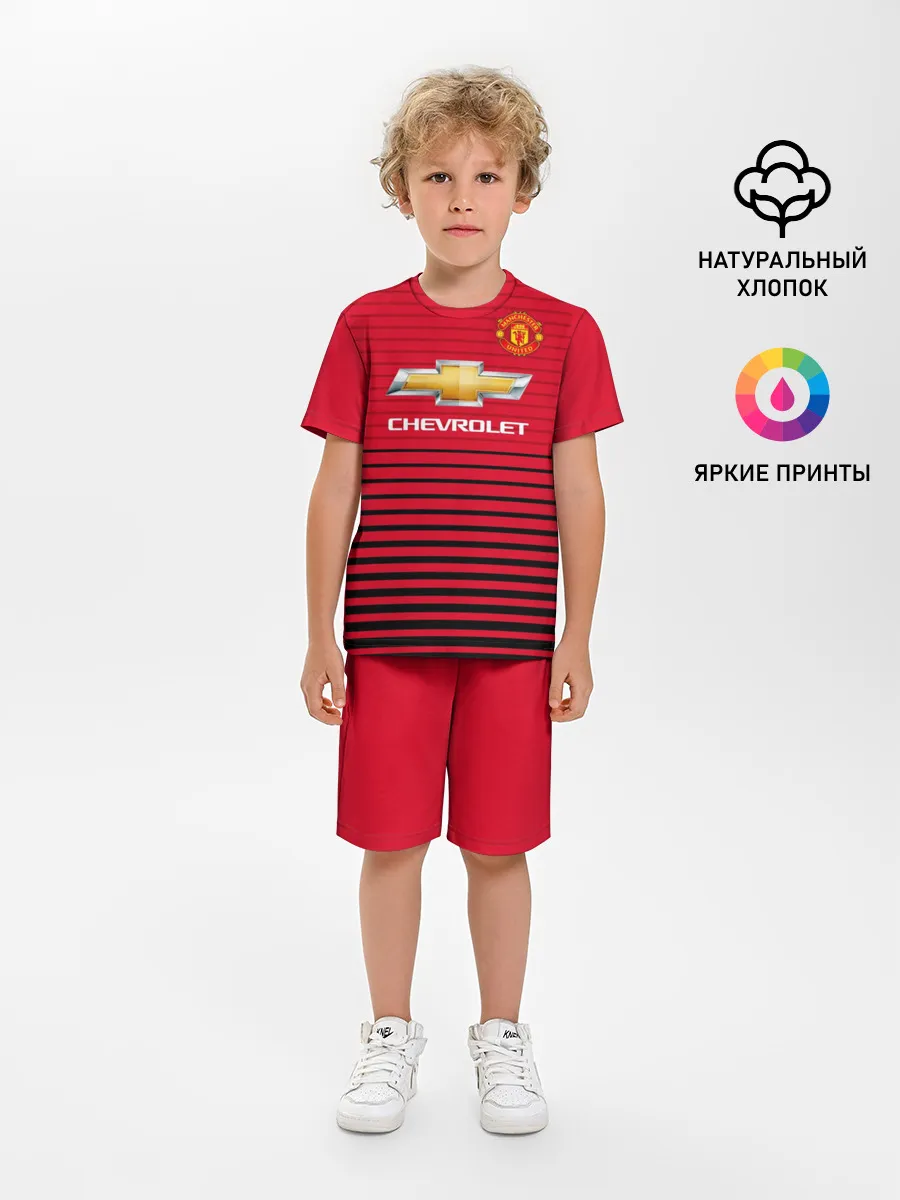 Детская пижама с шортами / Man United Форма Home 18/19