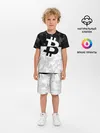 Детская пижама с шортами / BITCOIN Black Collection