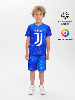 Детская пижама с шортами / Juventus space collection