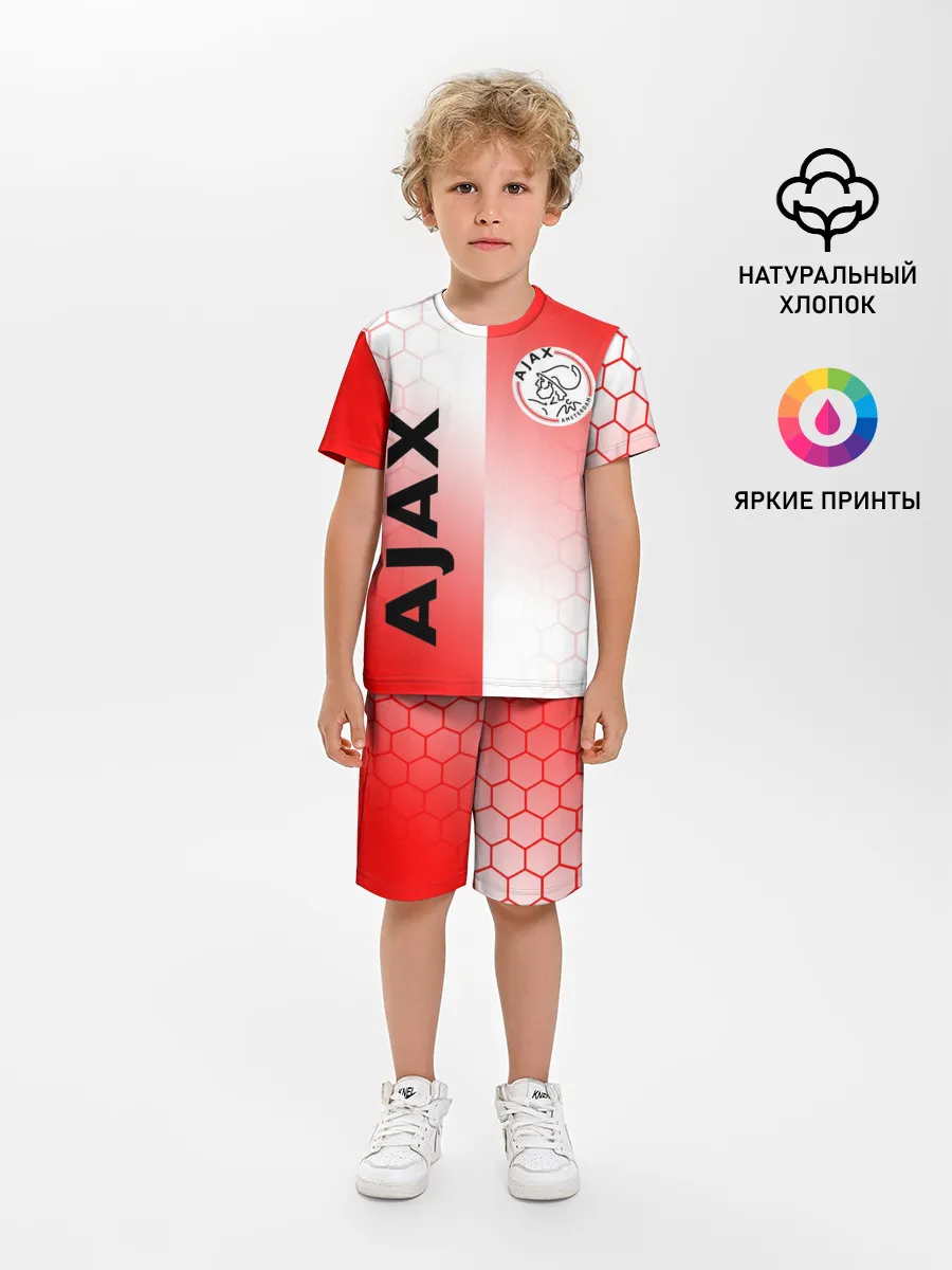 Детская пижама с шортами / FC AJAX AMSTERDAM / ФК АЯКС