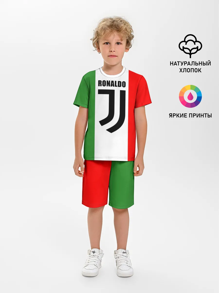 Детская пижама с шортами / Ronaldo Juventus Italy