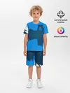 Детская пижама с шортами / REAL MADRID SPORT BLUE