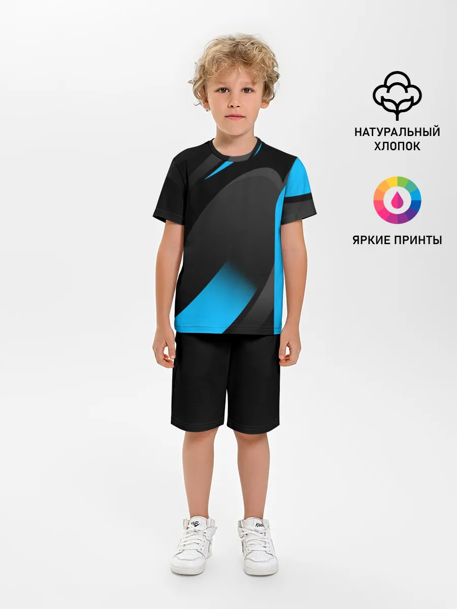 Детская пижама с шортами / SPORT WEAR BLUE