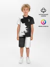 Детская пижама с шортами / Juventus uniform black 2018