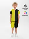 Детская пижама с шортами / BLACK YELLOW | ЧЕРНО ЖЕЛТЫЙ