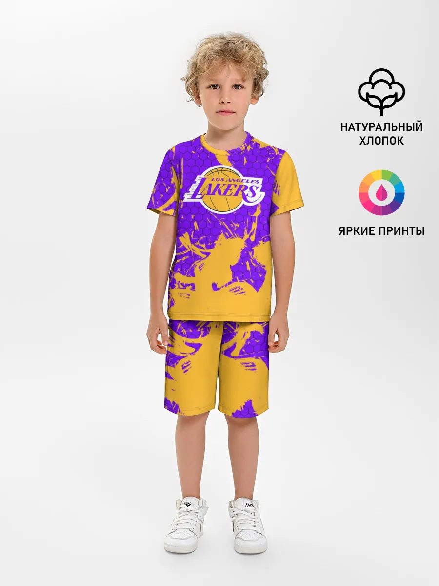 Детская пижама с шортами / LA LAKERS