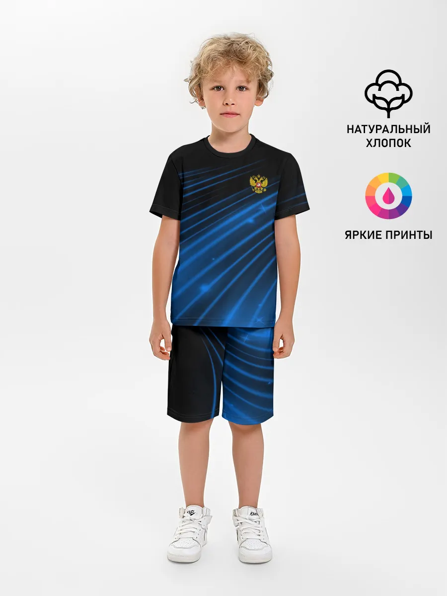 Детская пижама с шортами / Russia Sport 2018 uniform