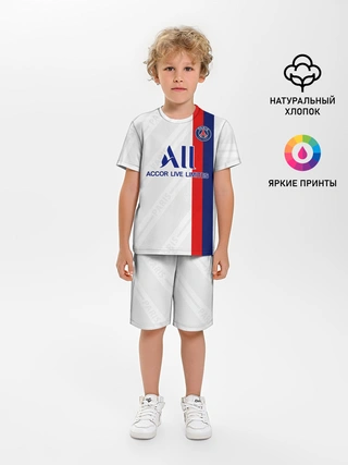 Детская пижама с шортами / PSG away 19-20