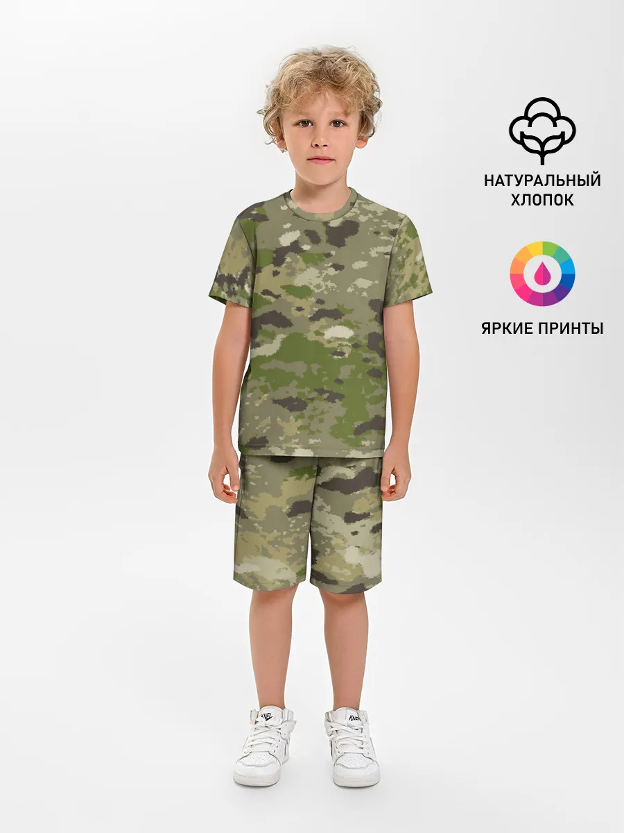 Детская пижама с шортами / CAMOUFLAGE