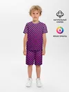 Детская пижама с шортами / Checkerboard Color