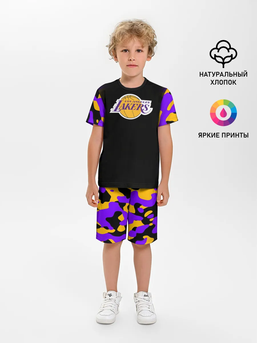 Детская пижама с шортами / LA LAKERS