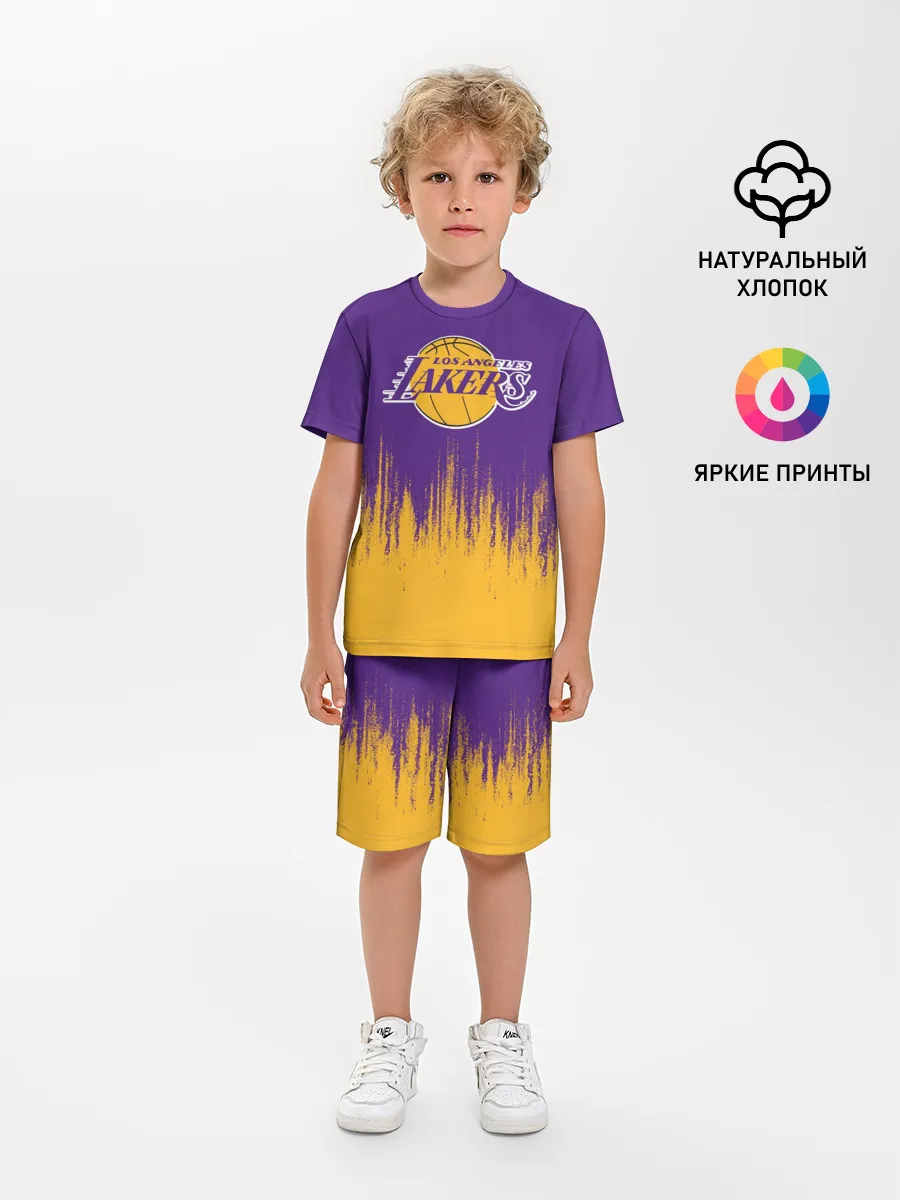 Детская пижама с шортами / LA LAKERS