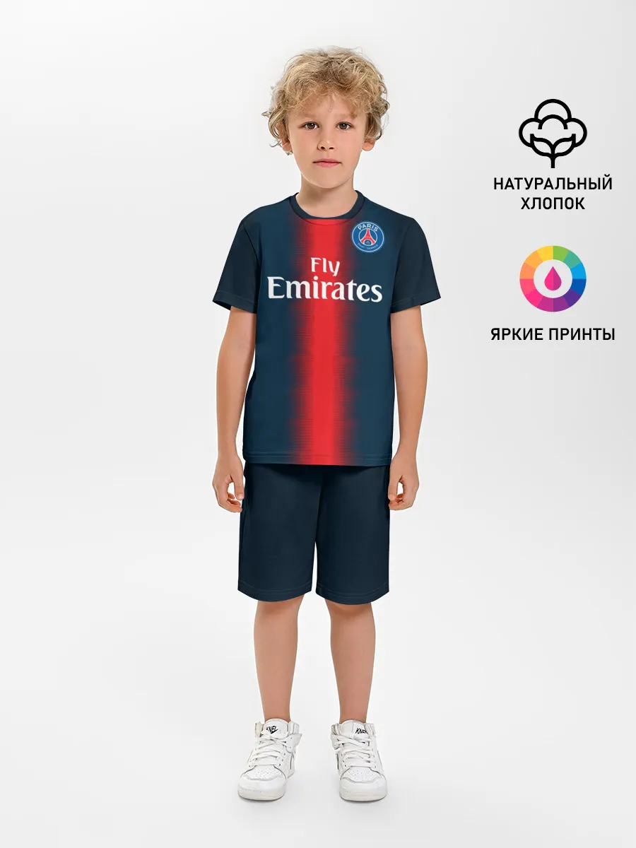 Детская пижама с шортами / PSG Форма Новая Home 18/19