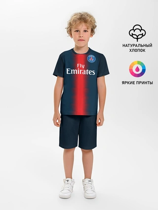 Детская пижама с шортами / PSG Форма Новая Home 18/19