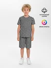 Детская пижама с шортами / Checkerboard Color