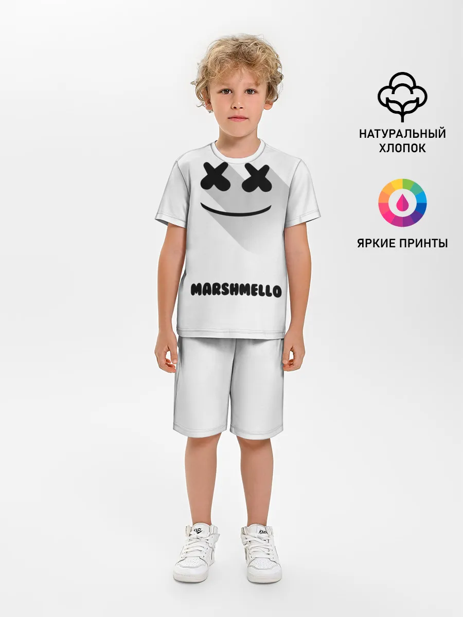 Детская пижама с шортами / РЮКЗАК MARSHMELLO