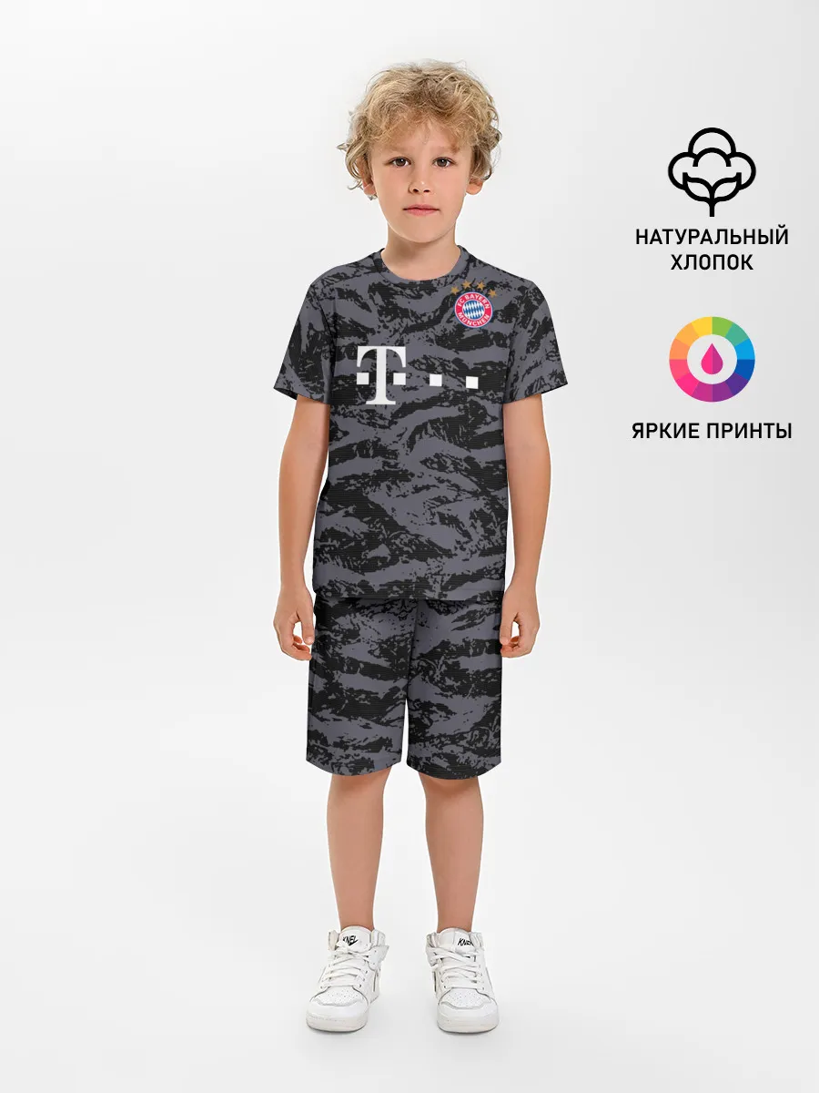 Детская пижама с шортами / Bayern away gk 18-19