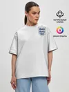 Женская футболка оверсайз / England home WC 2018