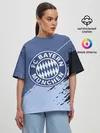 Женская футболка оверсайз / FC Bayern Munchen style