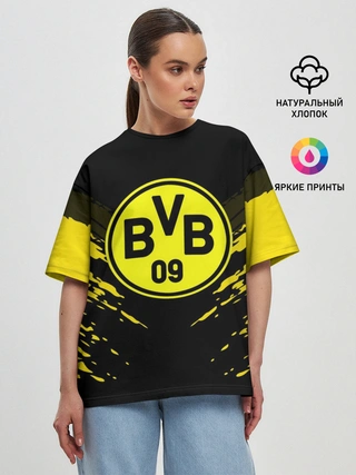 Женская футболка оверсайз / BORUSSIA SPORT